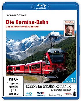Die Bernina-Bahn: Das berühmte Weltkulturerbe Blu-ray Disc