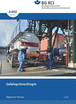 A 002 - Gefahrgutbeauftragte (BGI 824)