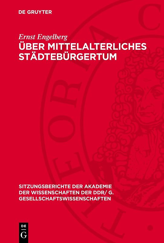 Über mittelalterliches Städtebürgertum