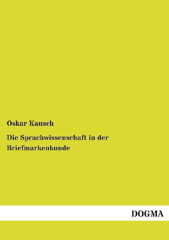 Die Sprachwissenschaft in der Briefmarkenkunde
