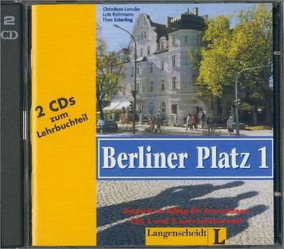 Berliner Platz, Band 1 - 2 Audio-CDs zum Lehrbuchteil. Deutsch im Alltag für Erwachsene