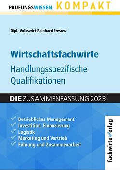 Wirtschaftsfachwirte: Handlungsspezifische Qualifikationen