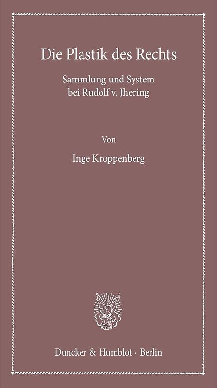 Die Plastik des Rechts.