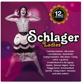 March/Herr/Myrhe/Cindy &Bert/Dalida/Dorthe/Gitte/+ - Schlager Ladies [12 CDs]