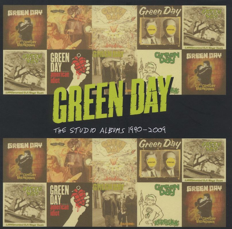 Green Day - Studio Albums 1990-2009,the