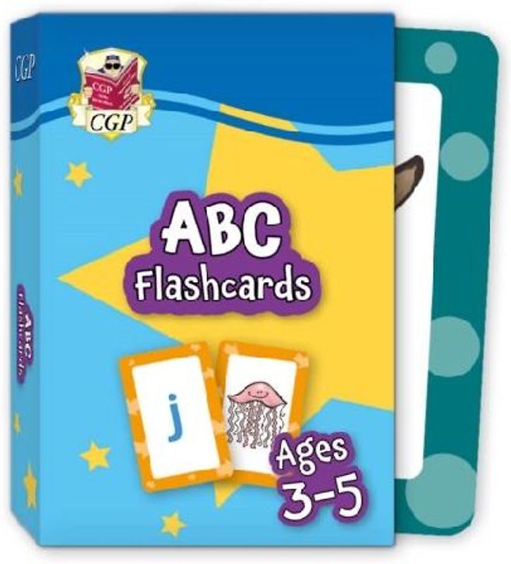 ABC Flashcards for Ages 3-5: perfect for learning the alphabet