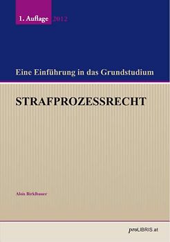 Strafprozessrecht