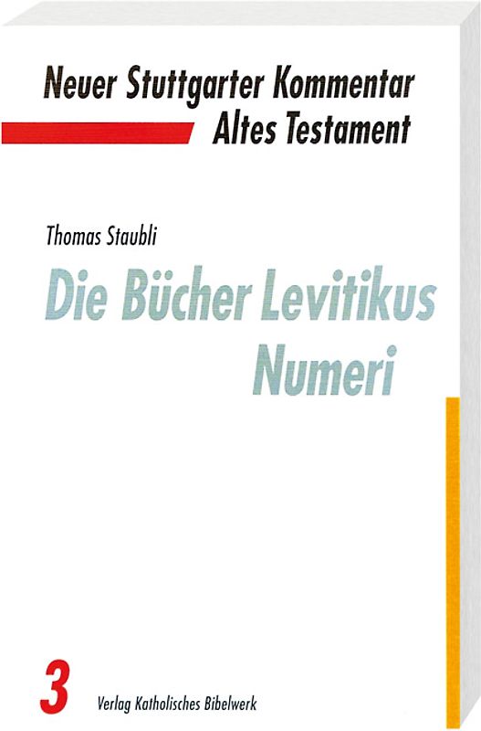 Die Bücher Levitikus, Numeri