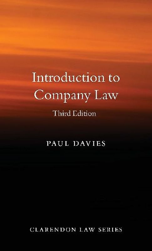 Introduction to Company Law