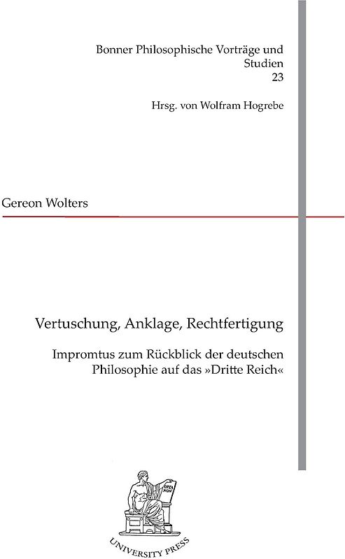 Vertuschung, Anklage, Rechtfertigung