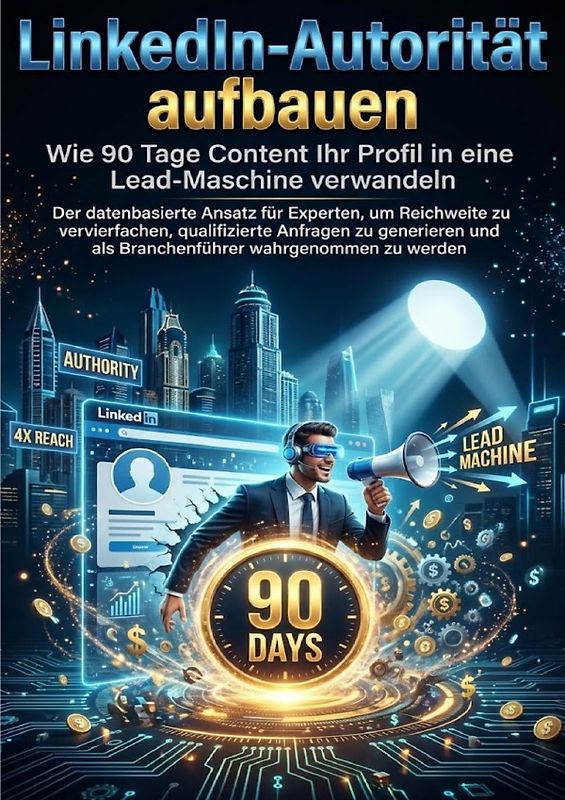 LinkedIn-Autorität aufbauen: Wie 90 Tage Content Ihr Profil in eine Lead-Maschine verwandeln