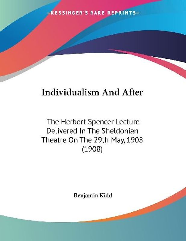 Individualism And After