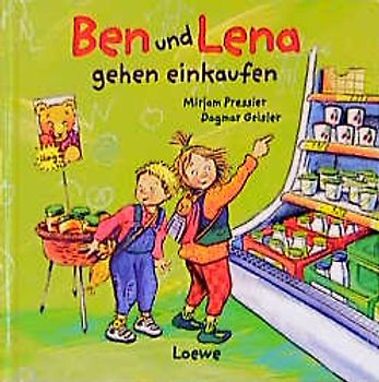 Ben und Lena gehen einkaufen