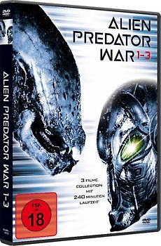 Alien Predator War 1-3 DVD