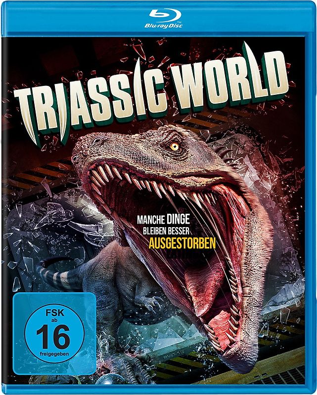Triassic World Blu-ray Disc
