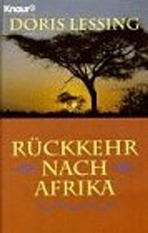 Rückkehr nach Afrika. Roman