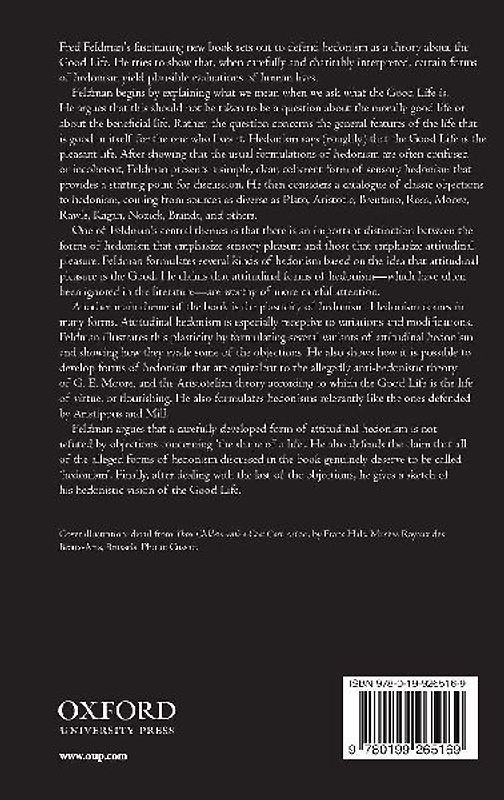 Pleasure and the Good Life