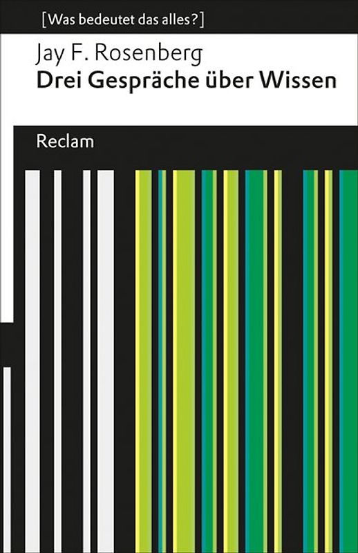 Drei Gespräche über Wissen