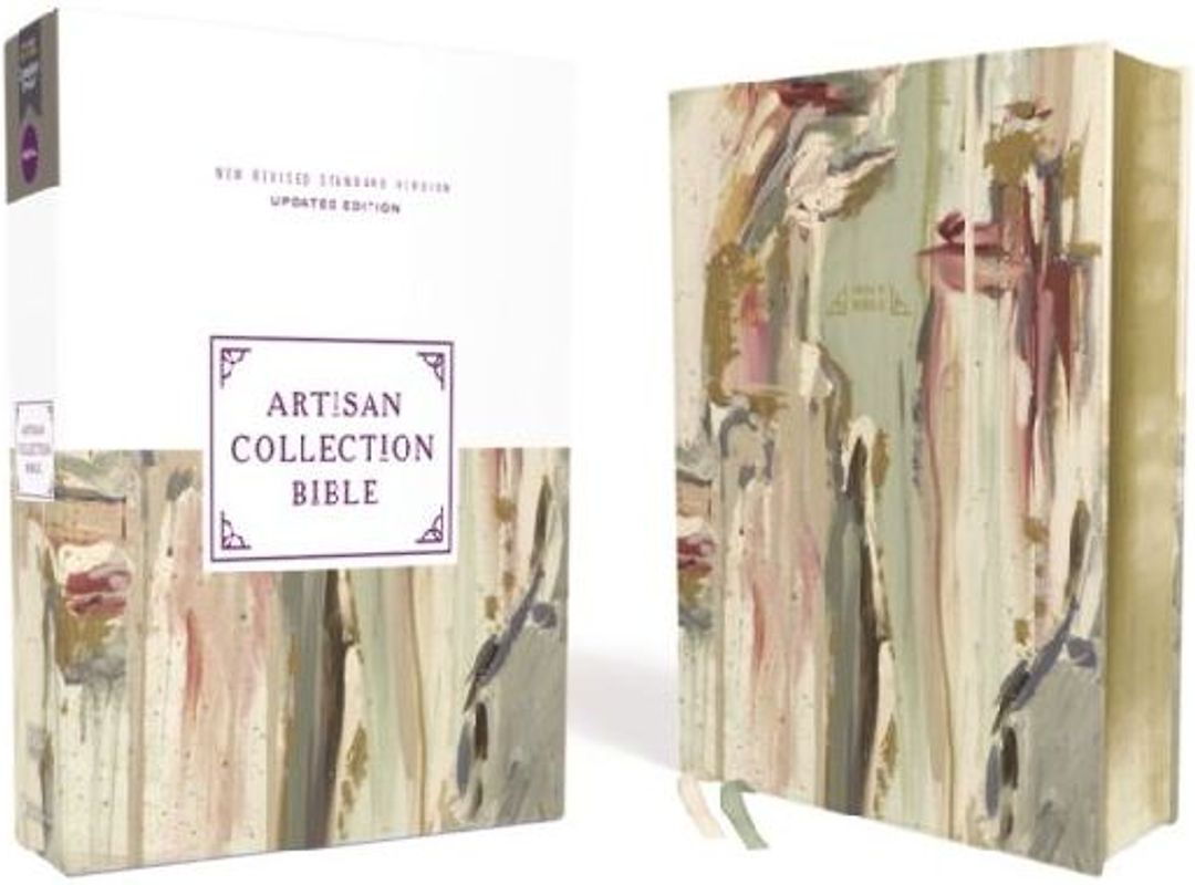 Nrsvue, Artisan Collection Bible, Leathersoft, Multi-Color/Cream, Comfort Print