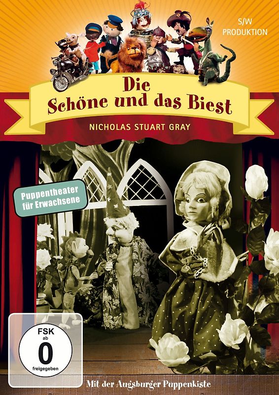 Augsburger Puppenkiste - Die Schöne und das Biest - Nicholas Stuart Gray DVD