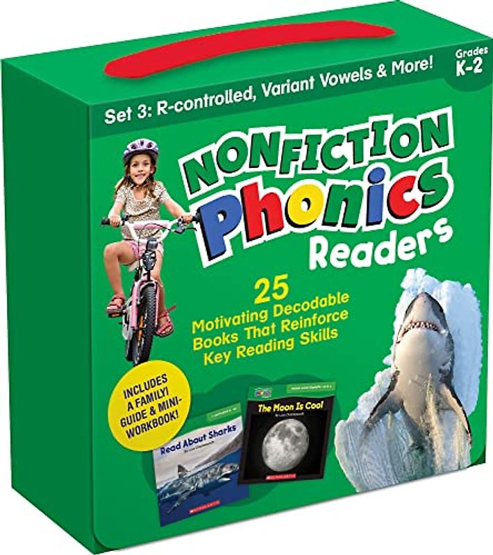 R-control, Variant Vowels & More Single-copy Set: 25 Motivating Decodable Books That Reinforce Key Reading Skills (Nonfiction Phonics Readers Set, 3)