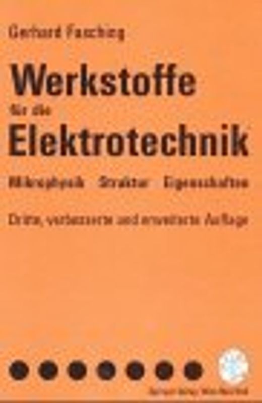 Werkstoffe für die Elektrotechnik