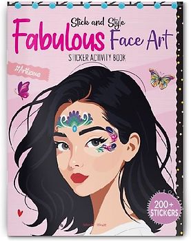 Stick and Style - Fabulous Face Art (Sticker Activity Book)