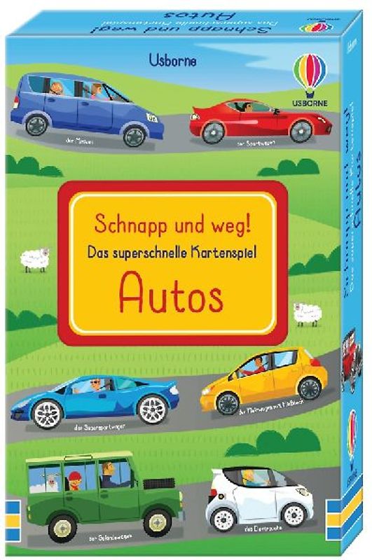 Schnapp und weg! Das superschnelle Kartenspiel: Autos