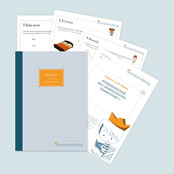 Grundschule - Englisch, 3. & 4. Klasse: Wiederholung des Jahresstoffs - Teil 1