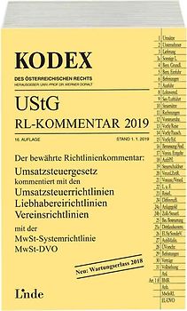KODEX UStG-Richtlinien-Kommentar 2019