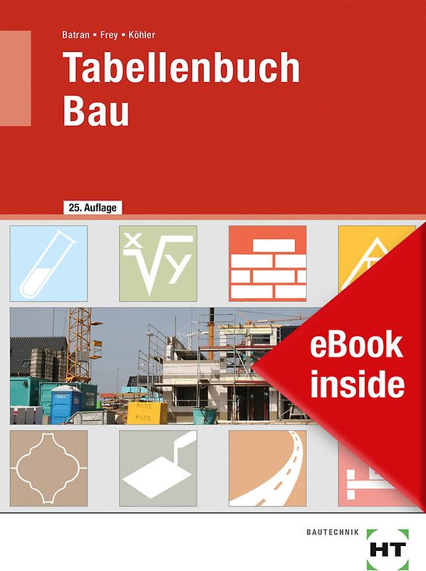 eBook inside: Buch und eBook Tabellenbuch Bau