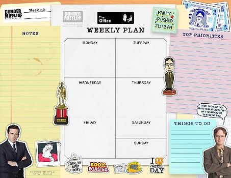 The Office: Weekly Planner Notepad