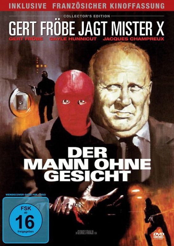 Der Mann ohne Gesicht - Gert Fröbe jagt Mister X DVD