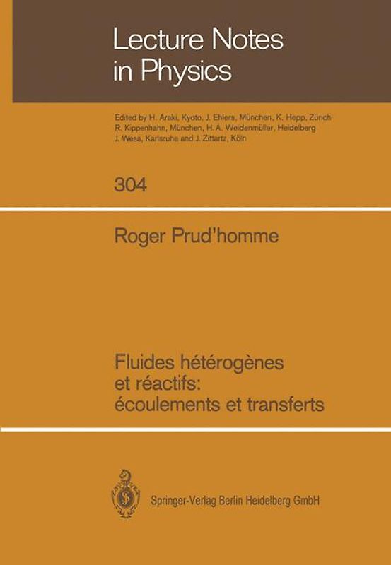 Fluides heterogenes et reactifs: ecoulements et transferts