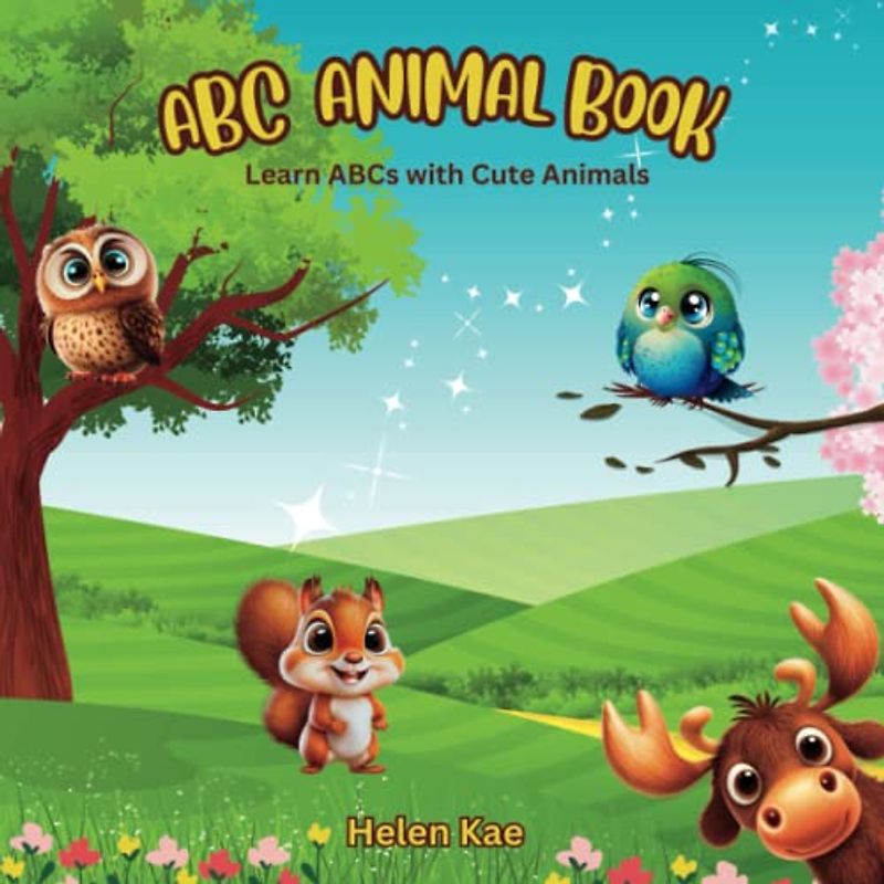 ABC Animal Book: Learn ABC's with Cute Animals