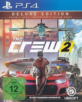 The Crew 2 [Deluxe Edition, inkl. 4 Aufkleber & Poster] PlayStation 4