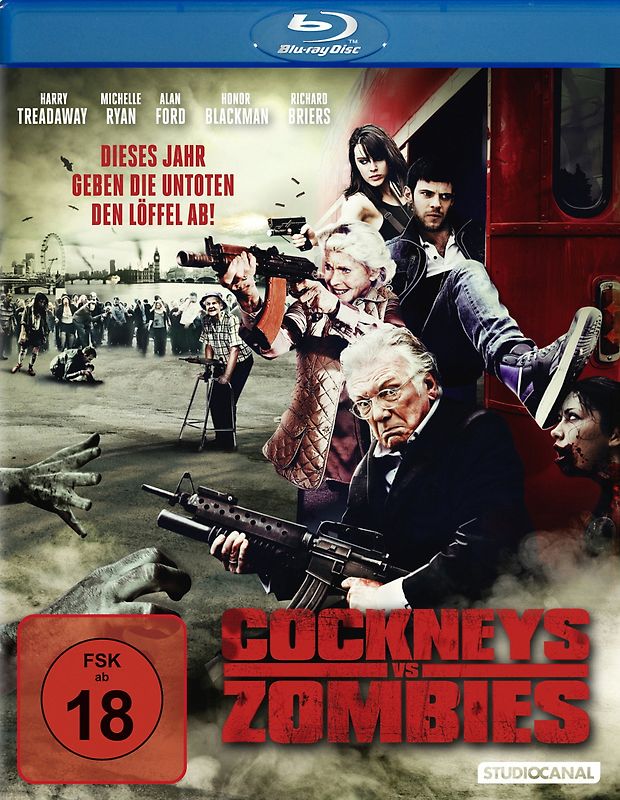 Cockneys vs Zombies Blu-ray Disc