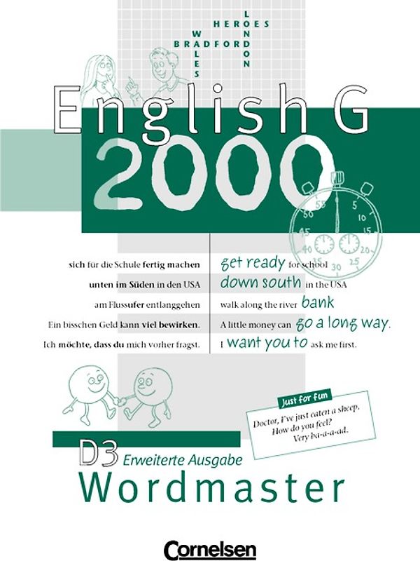 English G 2000 - Erweiterte Ausgabe D / Band 3: 7. Schuljahr - Wordmaster