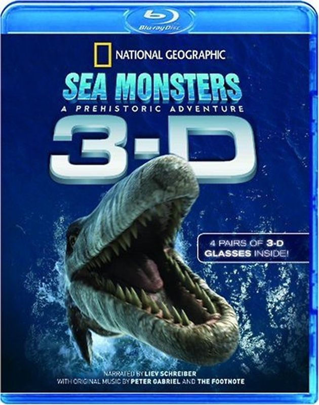 National Geographic - Sea Monsters - A Prehistoric Adventure  [UK Import] Blu-ray Disc