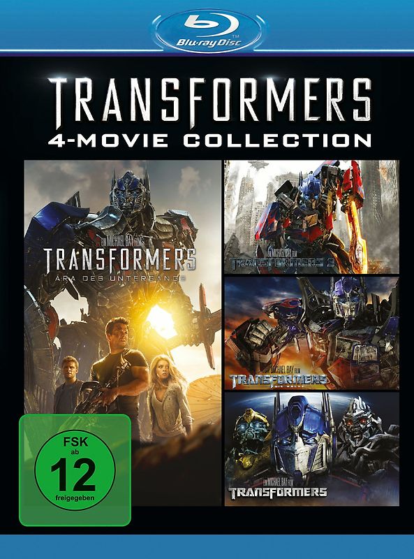Transformers 1-4 [4 Discs] Blu-ray Disc