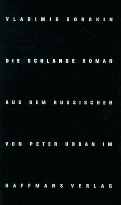 Die Schlange. Roman