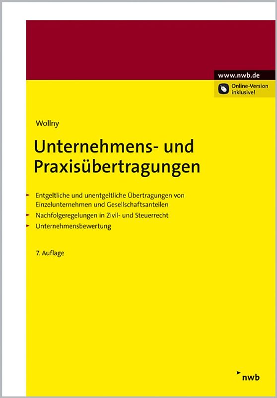 Unternehmens- und Praxisübertragungen