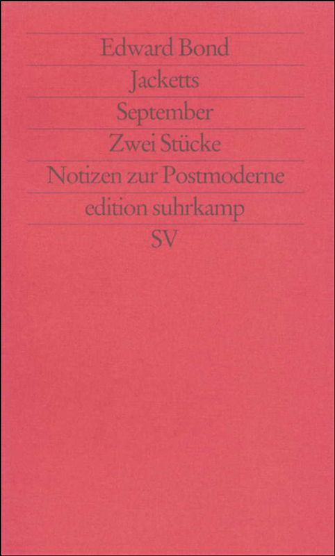 Jacketts oder Die geheime Hand. September