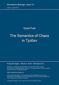 The Semantics of Chaos in Tjutčev