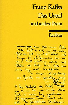 Das Urteil und andere Prosa