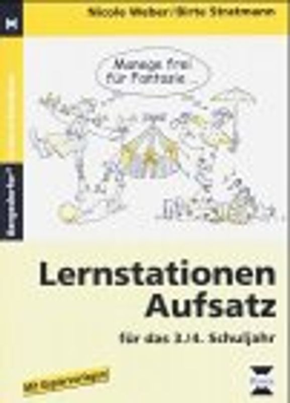 Lernstationen Aufsatz für das 3./4. Schuljahr
