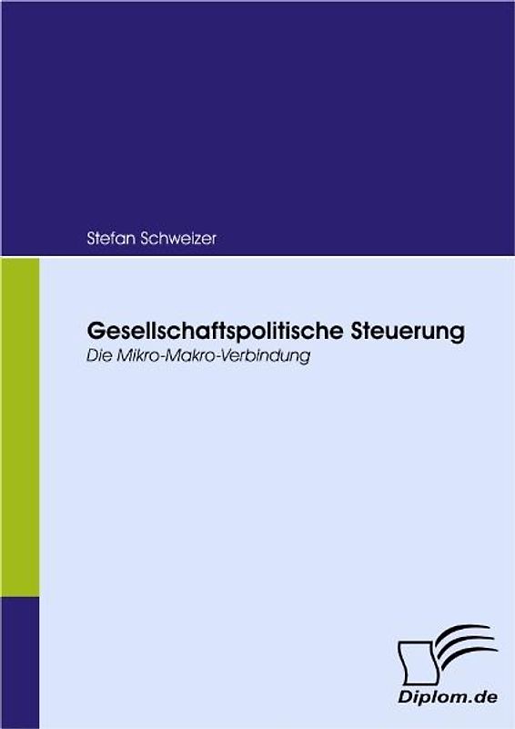 Gesellschaftspolitische Steuerung