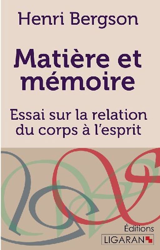Matière et mémoire