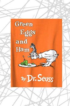 Account Information Notebook Dr. Seuss Green Eggs and Ham Book Cover: 6" x 9" size, 114 pages