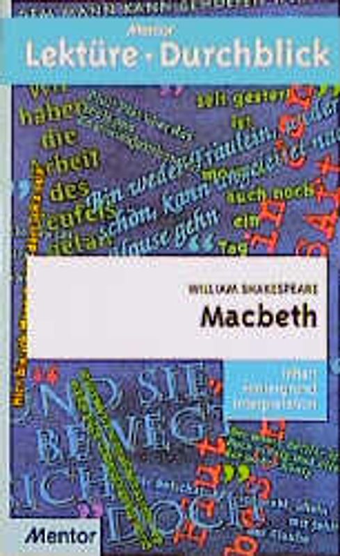 William Shakespeare: Macbeth